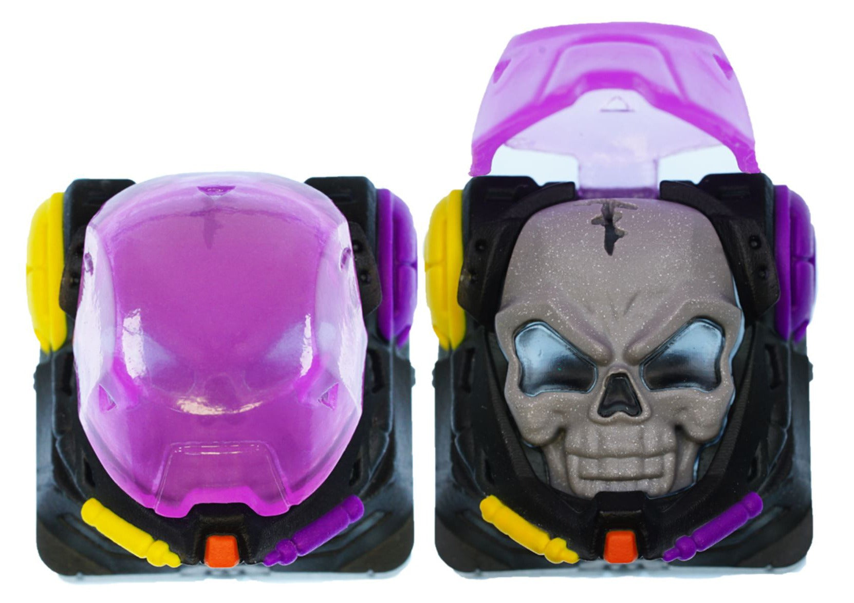 Hot Keys Project HKP Astronskull Purple / Yellow Artisan Keycap MKY5V6LASV |0|